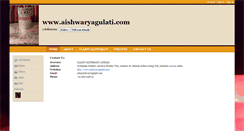 Desktop Screenshot of aishwaryagulati.com